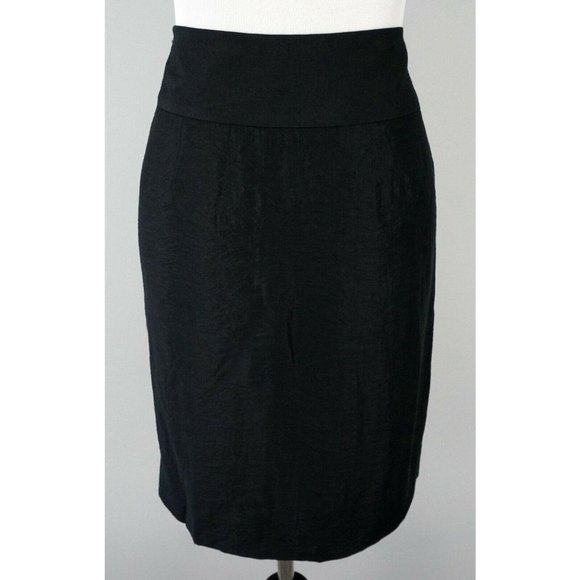 Club Monaco Women's Elasticated Slip Pleat Skirt - Classic Effortless Style Skirt - View #9